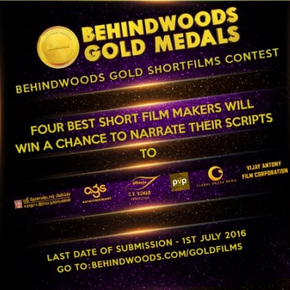 Behindwoods Gold Medals Short Films contest arrives