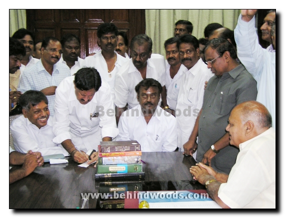 Vijayakanth's assembly debut in pics