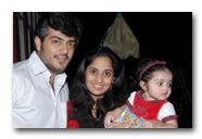 Ajith & Shalini's little princess