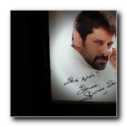 Cheeyan Vikram at a function to inaugurate autographed pictures in cell phone - Gallery