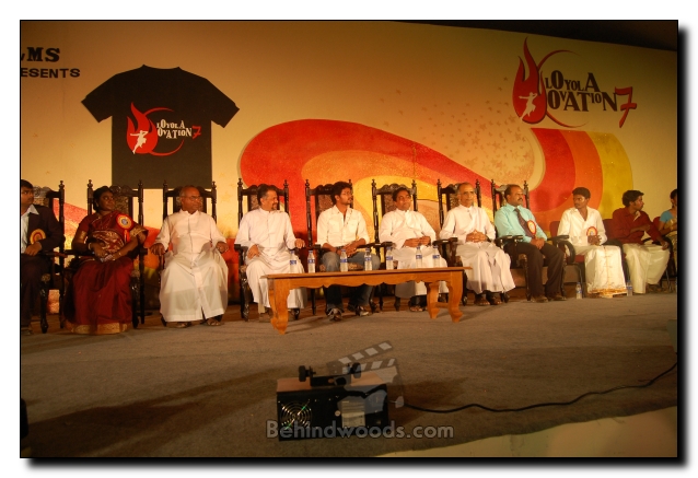 Vijay in Loyola Ovation '07