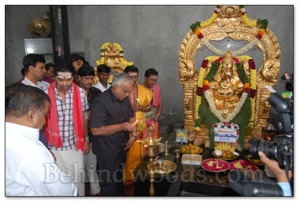 Silambaatam Movie Launch - Gallery