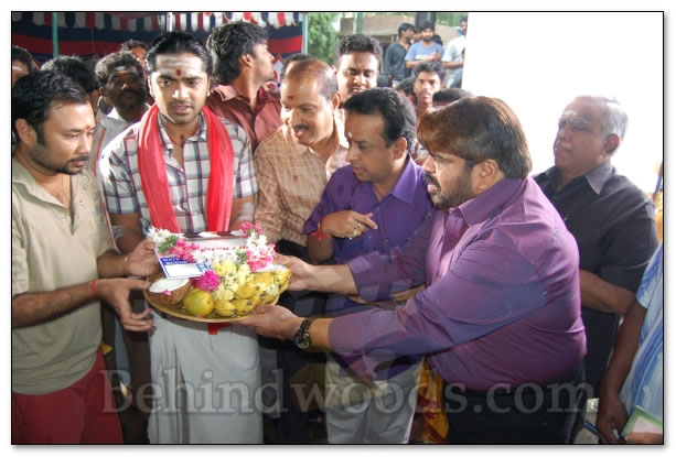 Silambaatam Movie Launch - Gallery