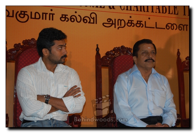 Sivakumar Surya and Karthi: It's the time for Charity!!