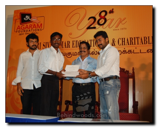 Sivakumar Surya and Karthi: It's the time for Charity!!