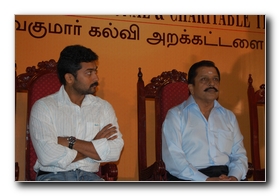 Sivakumar Surya and Karthi: It's the time for Charity!!