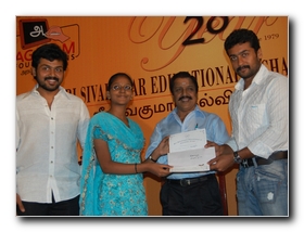 Sivakumar Surya and Karthi: It's the time for Charity!!