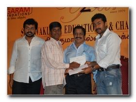 Sivakumar Surya and Karthi: It's the time for Charity!!