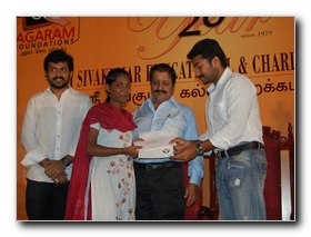 Sivakumar Surya and Karthi: It's the time for Charity!!