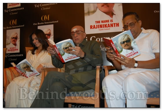 The name is Rajinikanth - Book release: Images