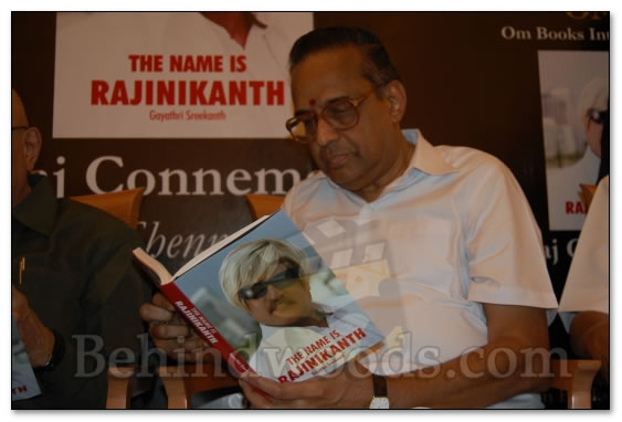 The name is Rajinikanth - Book release: Images