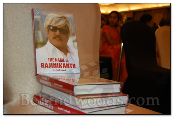 The name is Rajinikanth - Book release: Images