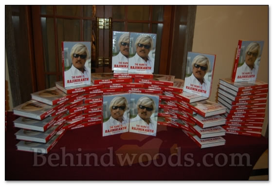 The name is Rajinikanth - Book release: Images