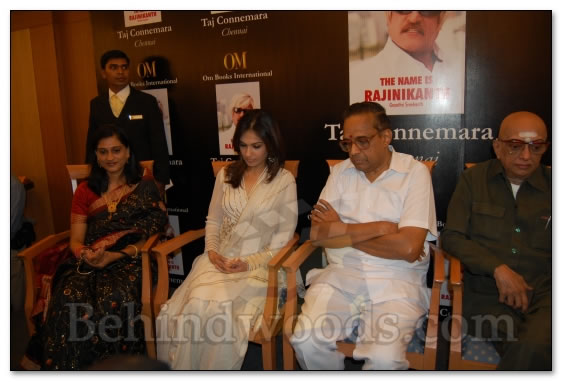 The name is Rajinikanth - Book release: Images