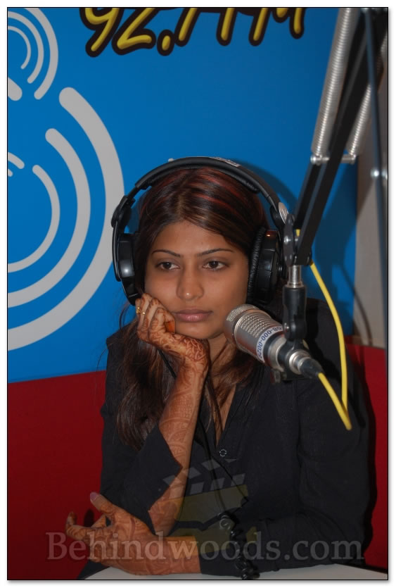 Vijayalakshmi at FM station Images