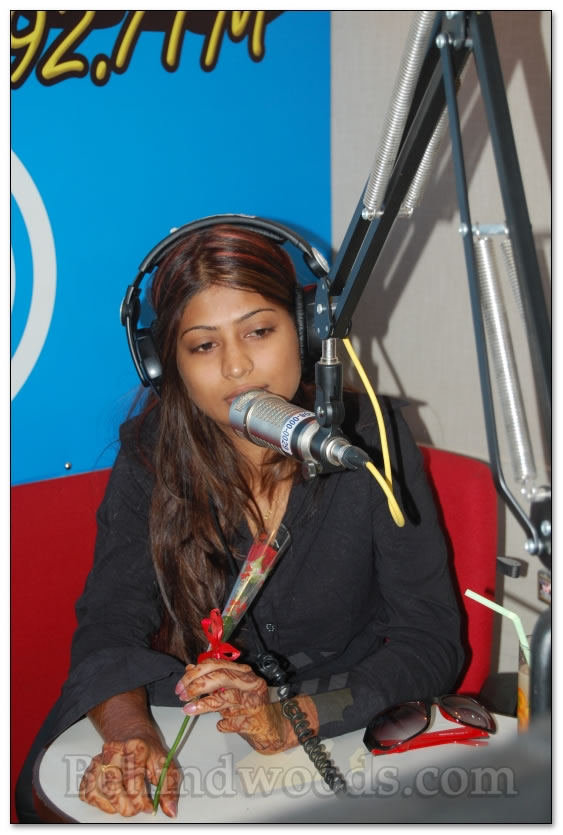 Vijayalakshmi at FM station Images