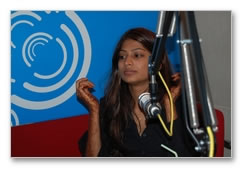 Vijayalakshmi at FM station Images