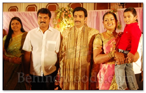 Actress Vindiya Wedding Reception - Gallery