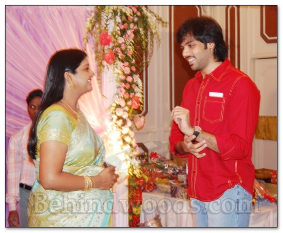 Actress Vindiya Wedding Reception - Gallery