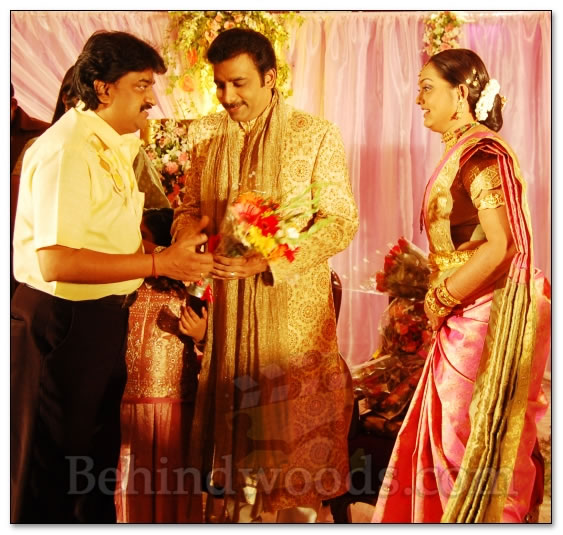 Actress Vindiya Wedding Reception - Gallery