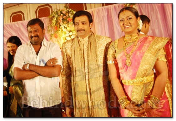 Actress Vindiya Wedding Reception - Gallery