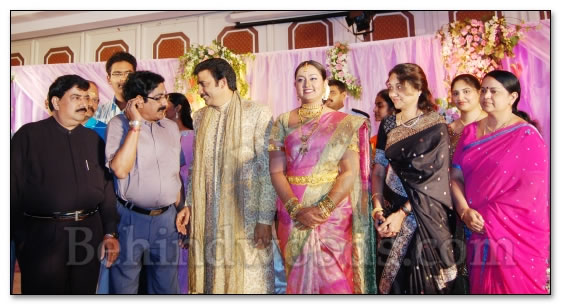 Actress Vindiya Wedding Reception - Gallery