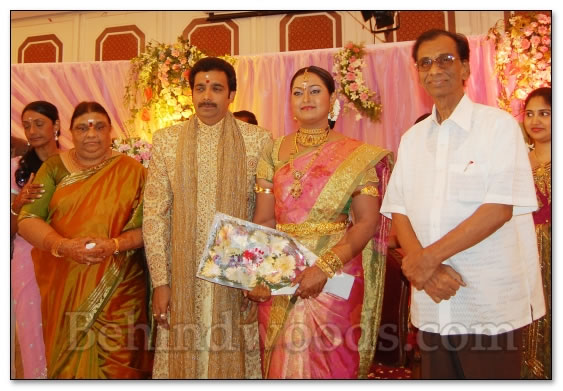 Actress Vindiya Wedding Reception - Gallery