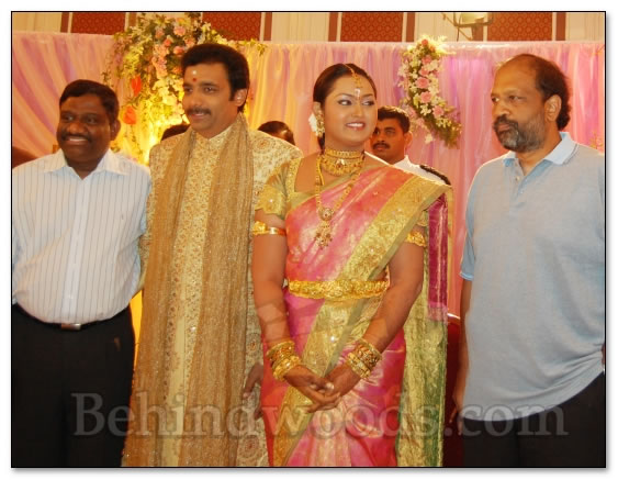 Actress Vindiya Wedding Reception - Gallery