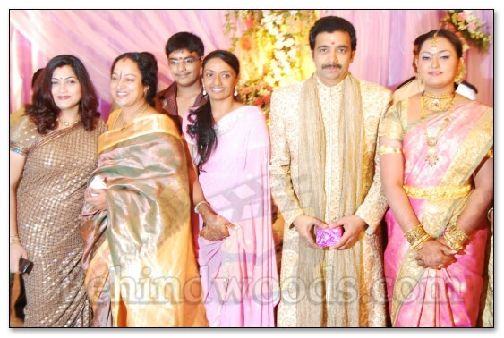 Actress Vindiya Wedding Reception - Gallery