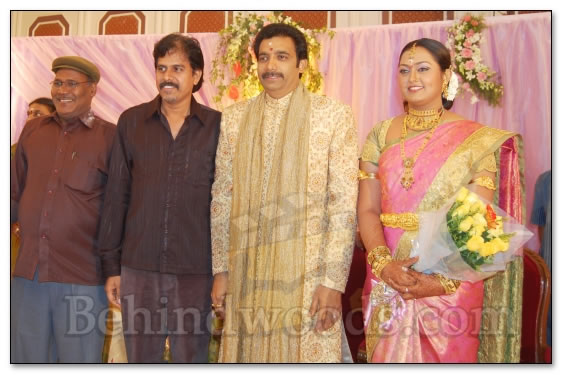 Actress Vindiya Wedding Reception - Gallery