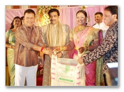 Actress Vindiya Wedding Reception - Gallery