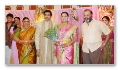 Actress Vindiya Wedding Reception - Gallery