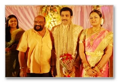 Actress Vindiya Wedding Reception - Gallery