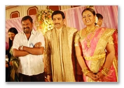 Actress Vindiya Wedding Reception - Gallery