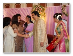 Actress Vindiya Wedding Reception - Gallery