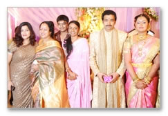 Actress Vindiya Wedding Reception - Gallery