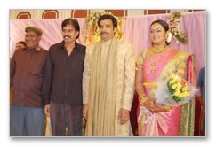 Actress Vindiya Wedding Reception - Gallery