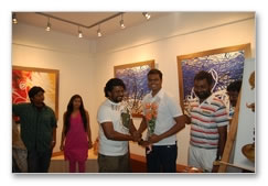 Parthiban Inaugurates Art Gallery