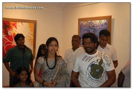 Parthiban Inaugurates Art Gallery