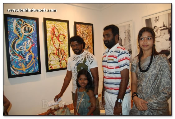 Parthiban Inaugurates Art Gallery