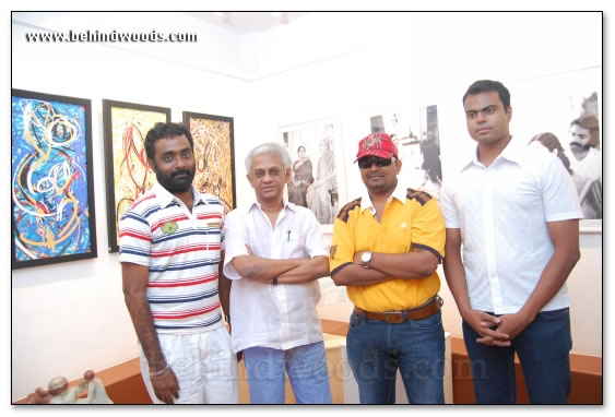 Parthiban Inaugurates Art Gallery