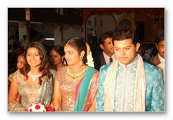 Sneha`s Brother Reception Gallery