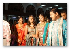 Sneha`s Brother Reception Gallery