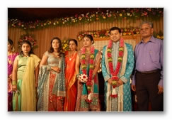 Sneha`s Brother Reception Gallery