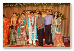 Sneha`s Brother Reception Gallery