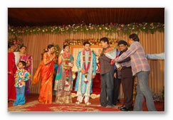 Sneha`s Brother Reception Gallery