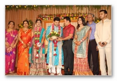 Sneha`s Brother Reception Gallery