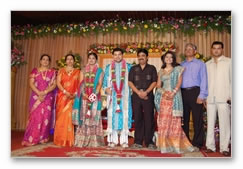 Sneha`s Brother Reception Gallery