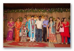 Sneha`s Brother Reception Gallery