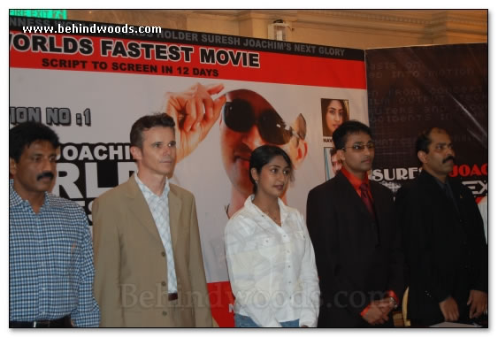 Worlds fastest movie launch: Images